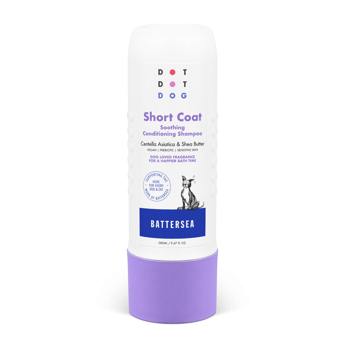 Battersea Soothing for Short Coat Dog Shampoo