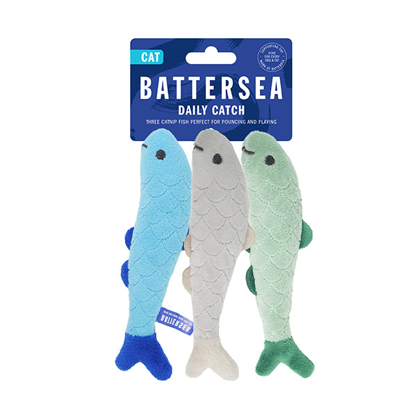 Battersea Daily Catch Cat Toy 3pc