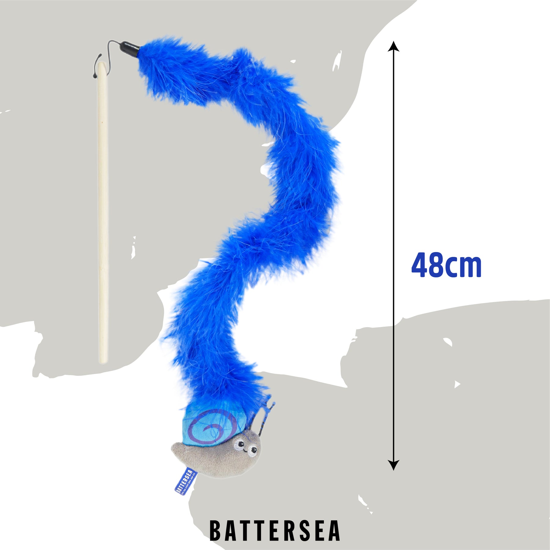 Battersea Bugs Snail Teaser Cat Toy