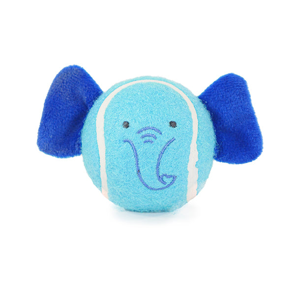 Battersea Rubber Ball Animals Dog Toy 2pc