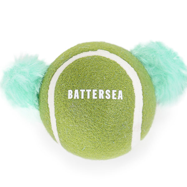 Battersea Rubber Ball Animals Dog Toy 2pc
