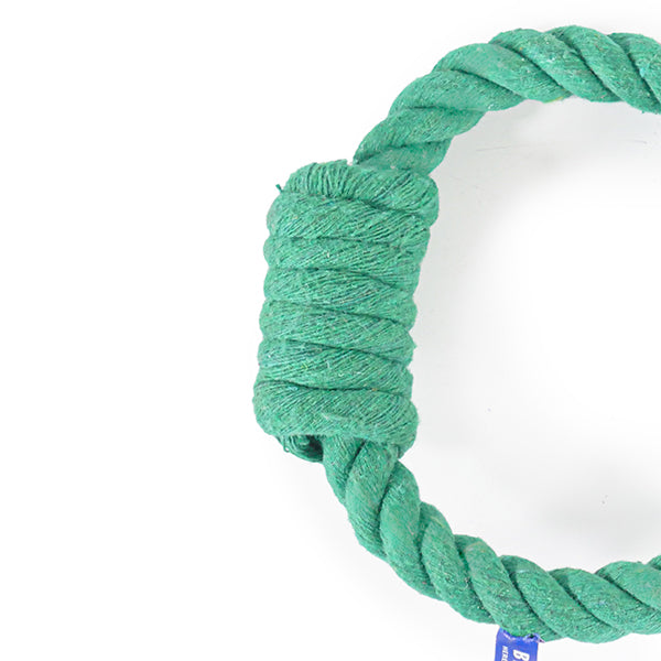 Battersea Rope & Rubber Ring Dog Toy
