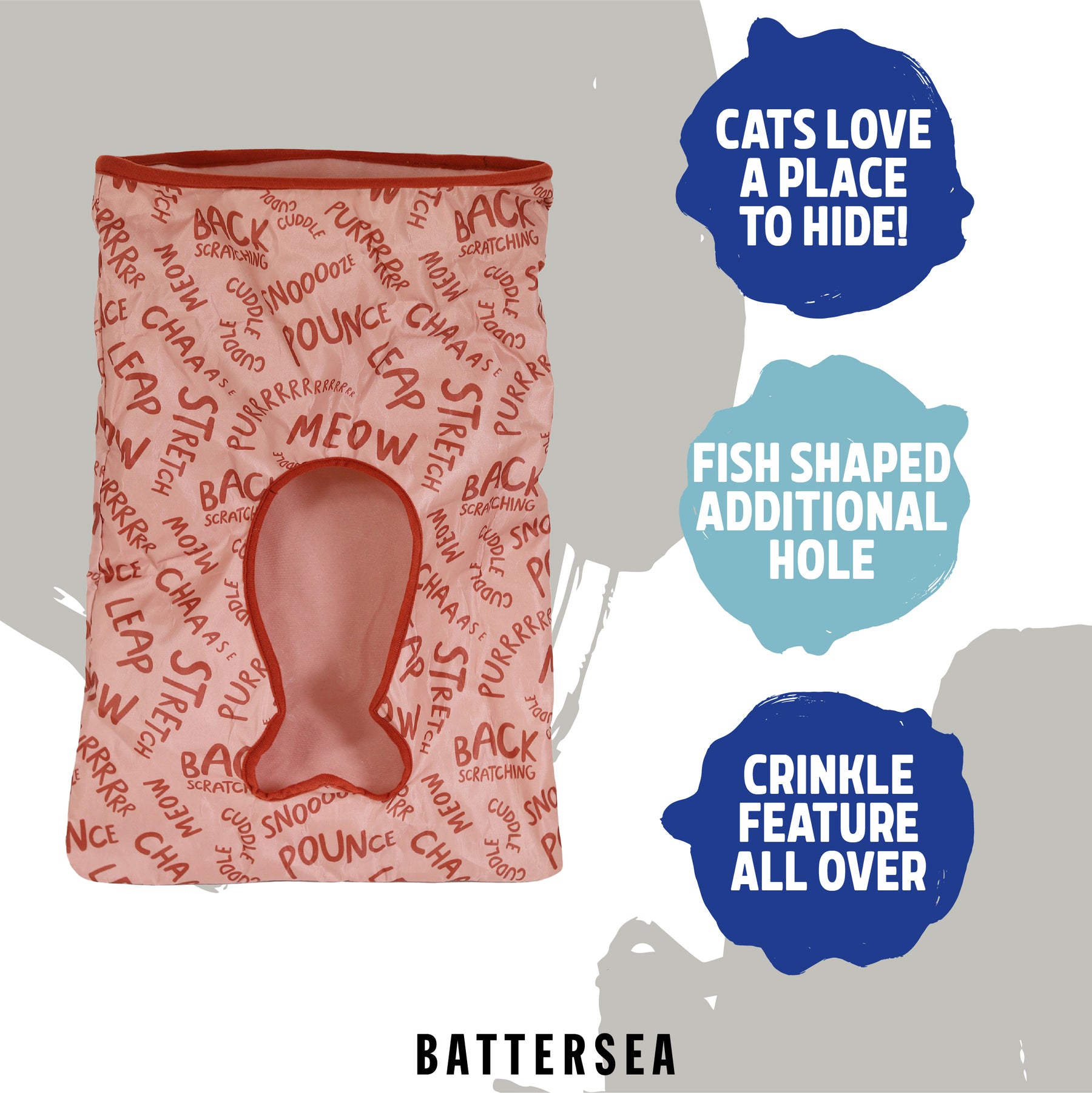 Battersea Peek-A-Boo Sack for Cats