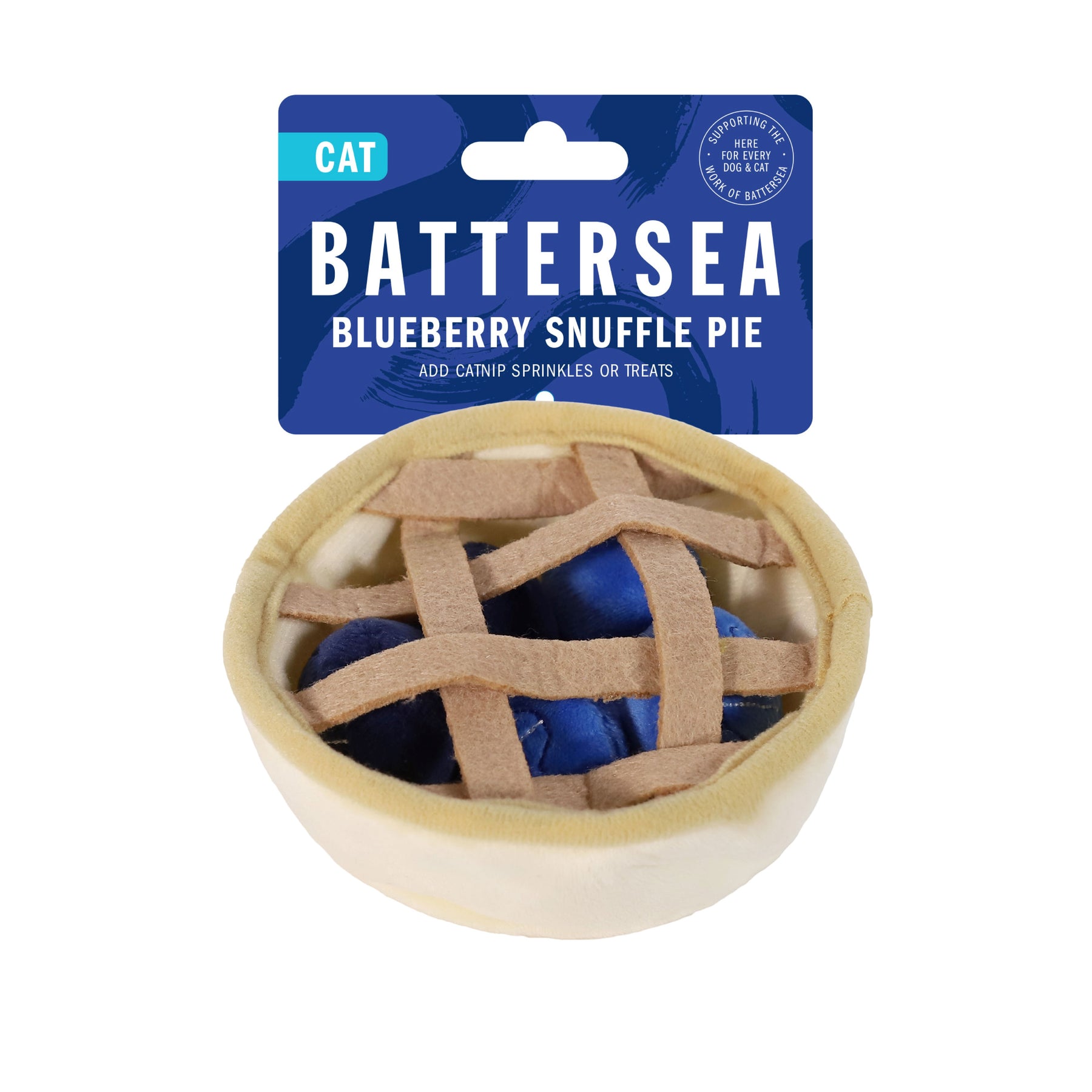 Battersea Blueberry Snuffle Pie Cat Toy