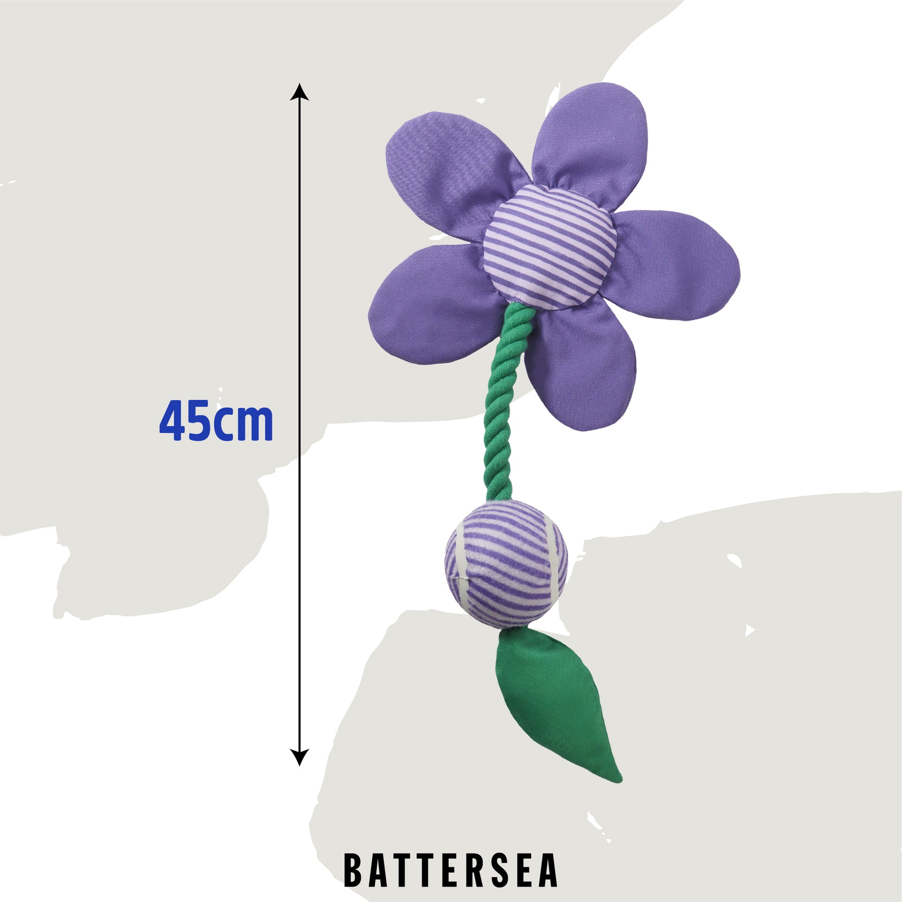 Battersea Flower Tug Dog Toy
