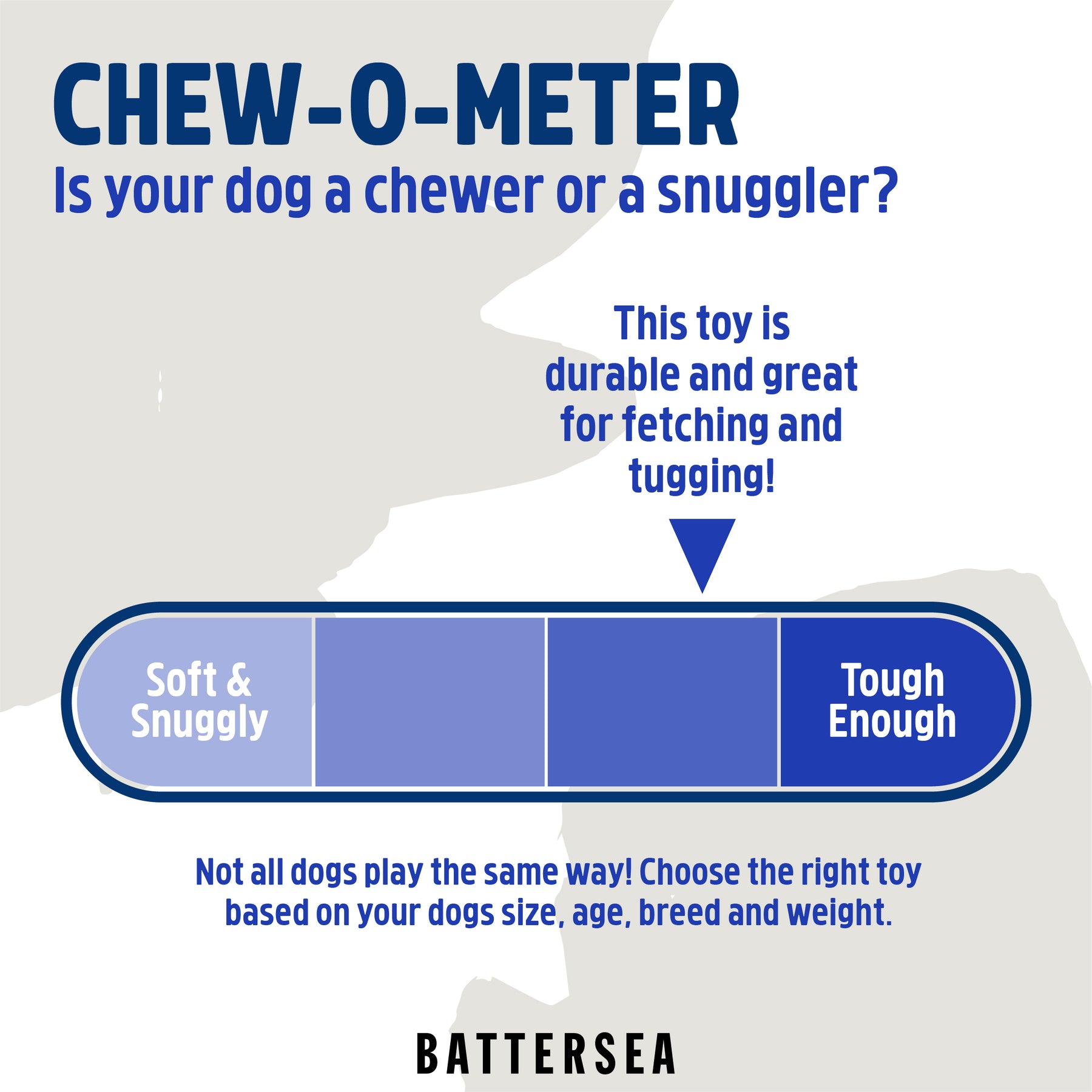 Battersea Flower Tug Dog Toy