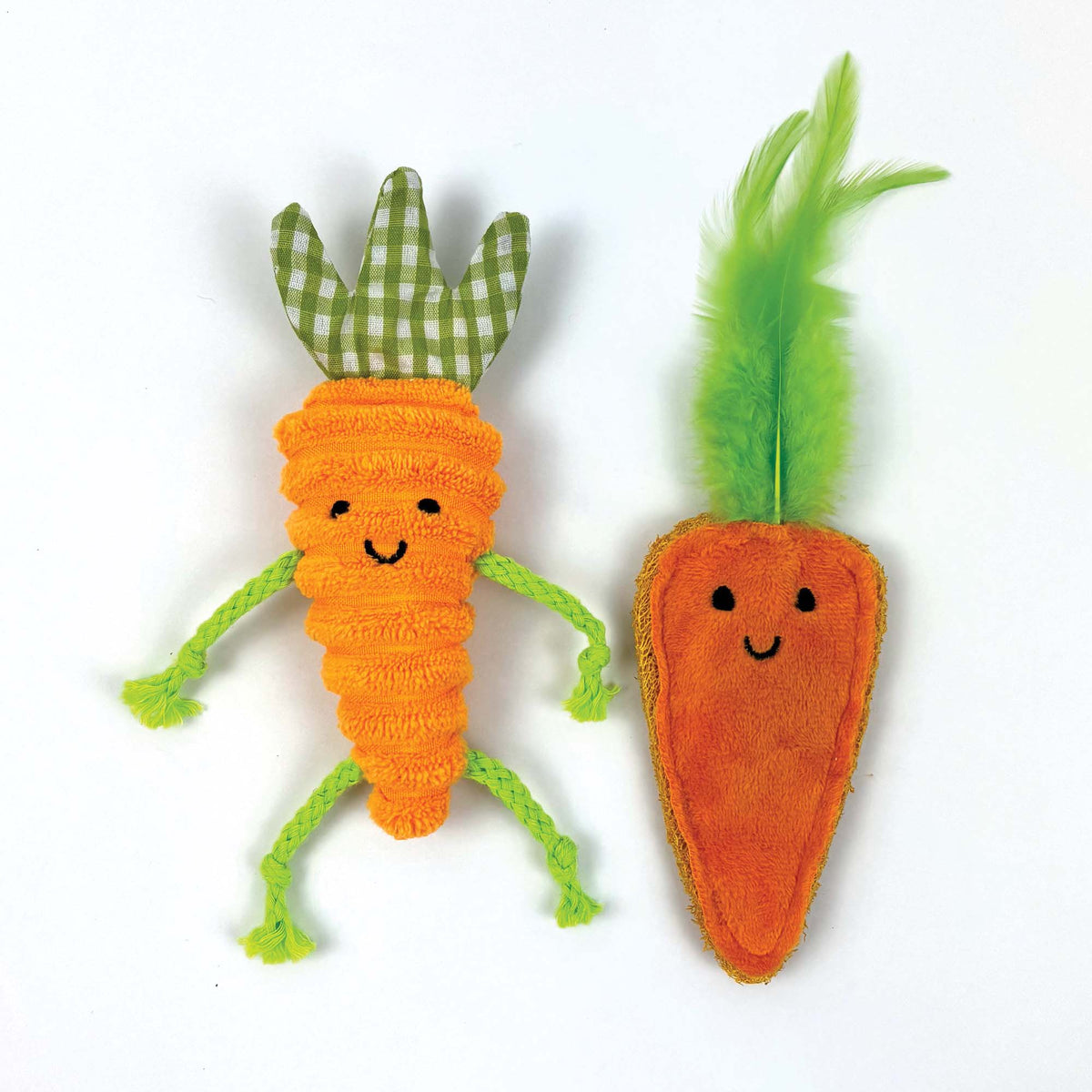 Tabby Patch Catnip Carrots 2Pk