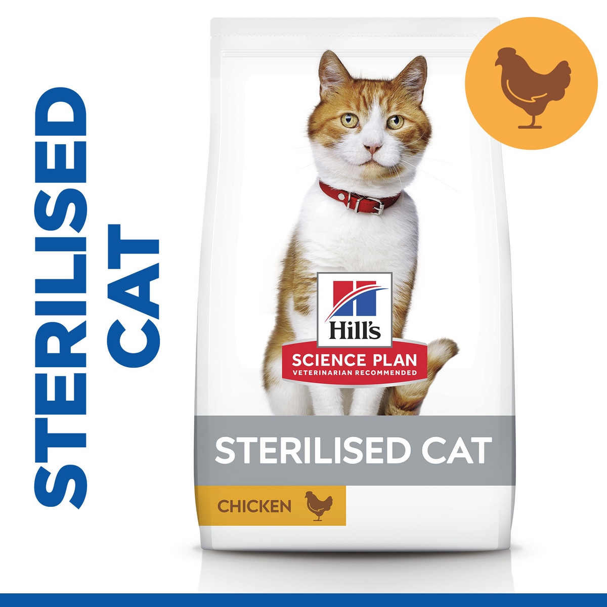 Hill's™ Science Plan Sterilised Adult Dry Cat Food with Chicken