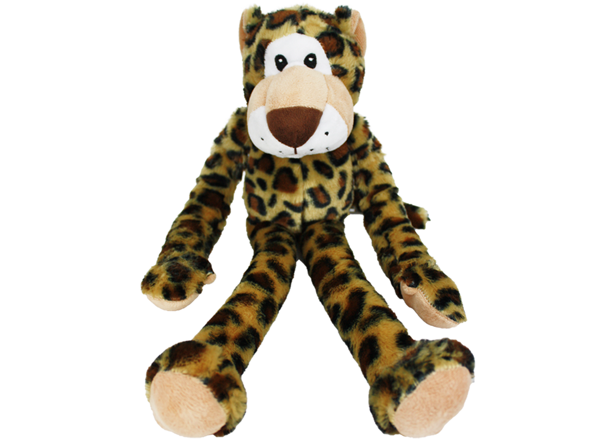 Swingin' Safari Leopard Dog Toy