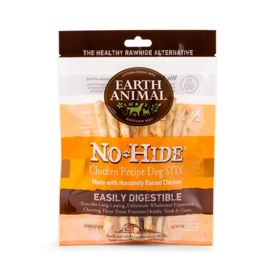 Earth Animal No Hide Chicken Dog Stix