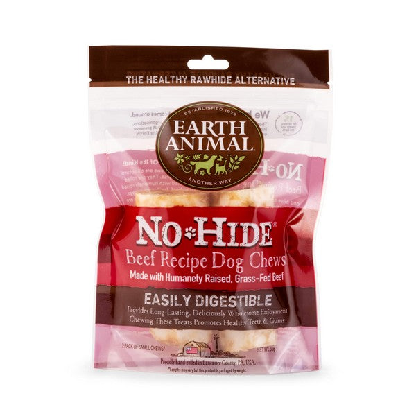 Earth Animal No Hide Beef Dog Chews (2 sizes)