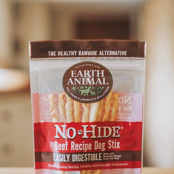 Earth Animal No Hide Beef Dog Chews (2 sizes)