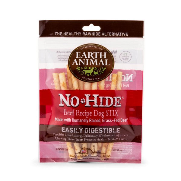 Earth Animal No Hide Beef Dog Stix