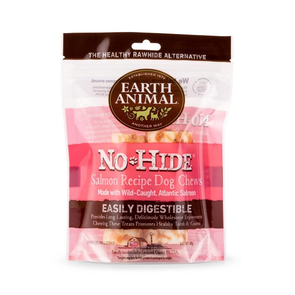 Earth Animal No Hide Salmon Dog Chews (2 sizes)