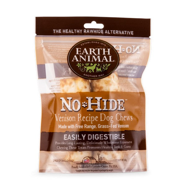 Earth Animal No Hide Venison Dog Chews Medium