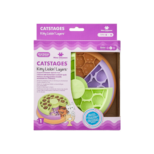 Nina Ottosson Catstages Puzzle and Feeder in one