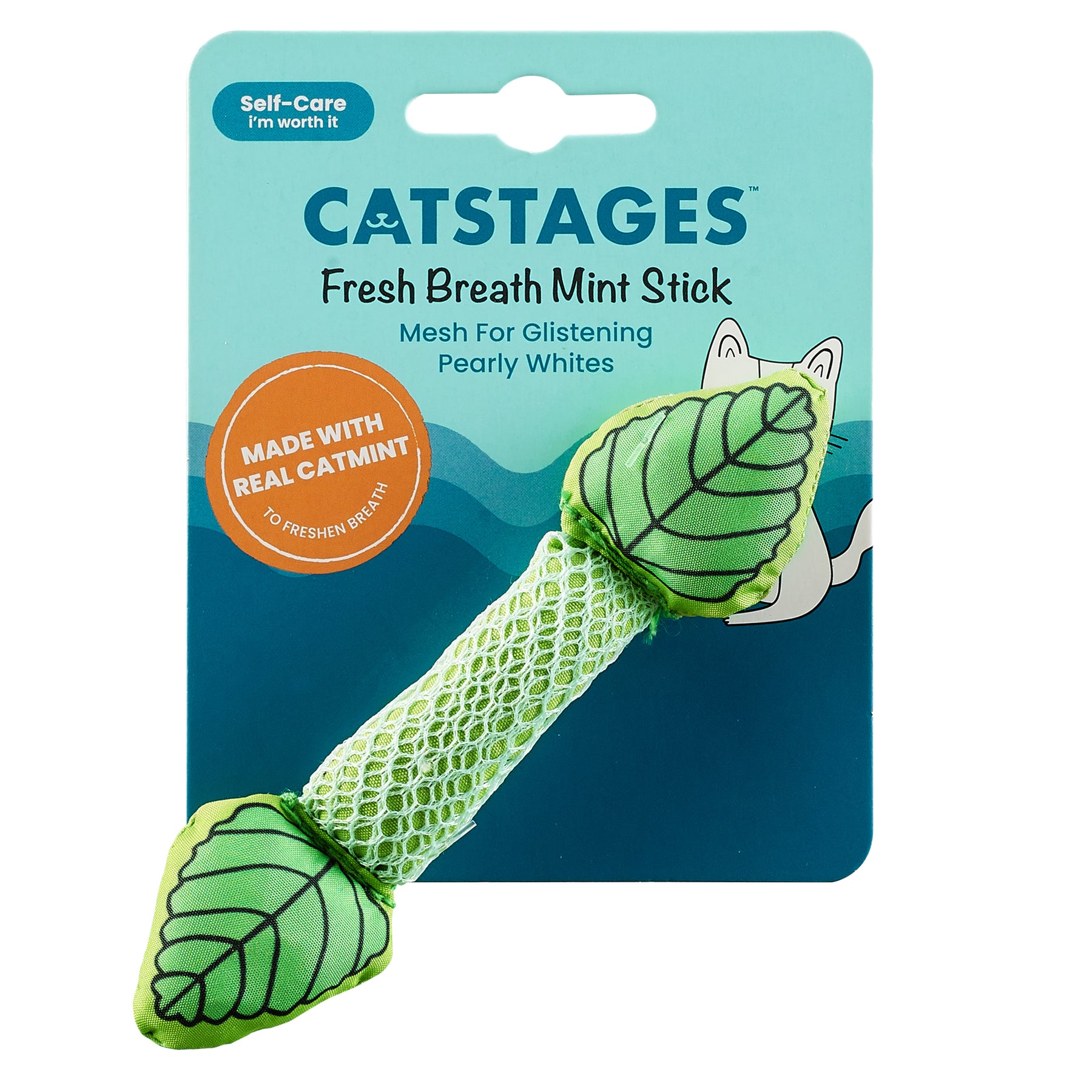 Nina Ottosson Catstages Fresh Breath Mint Stick Cat Toy