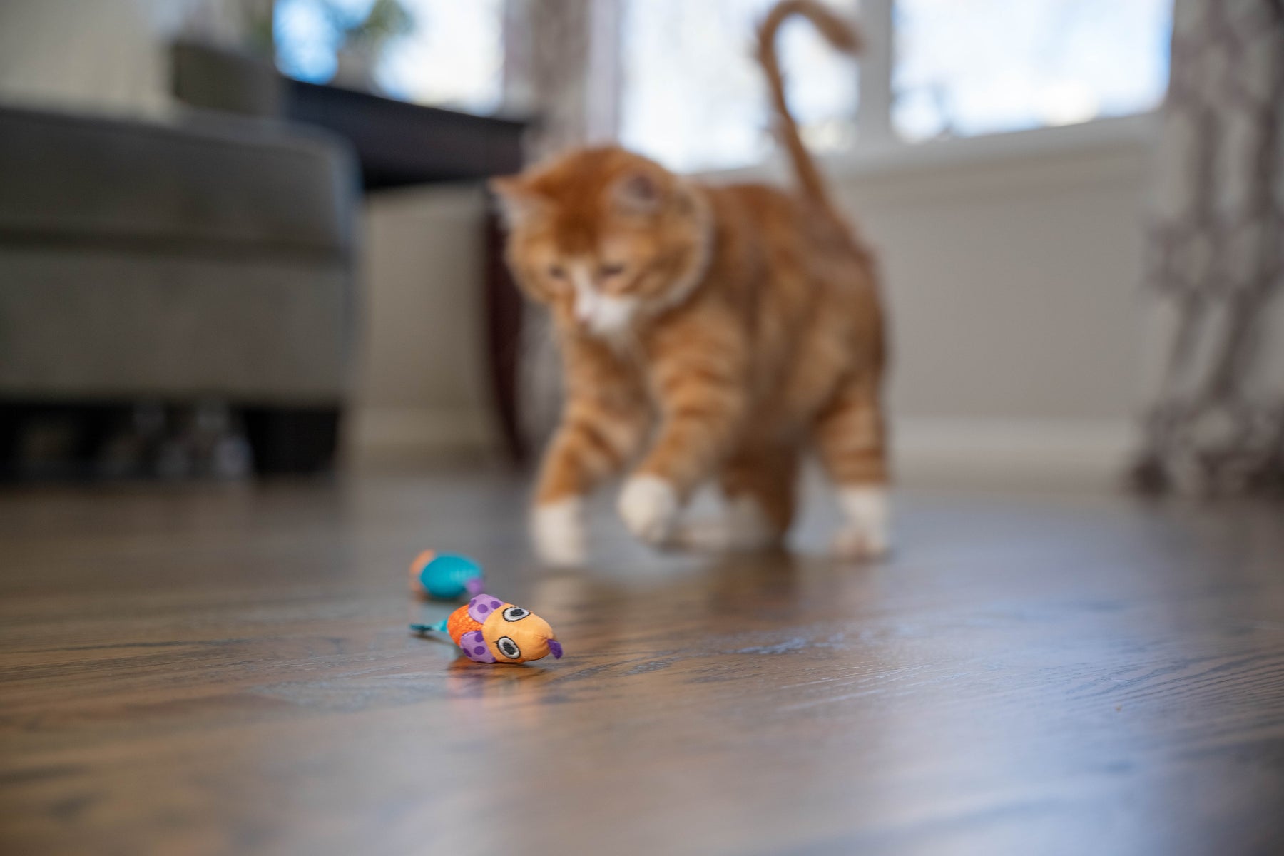 Nina Ottosson Catstages Catnip Chew Mice Cat Toy