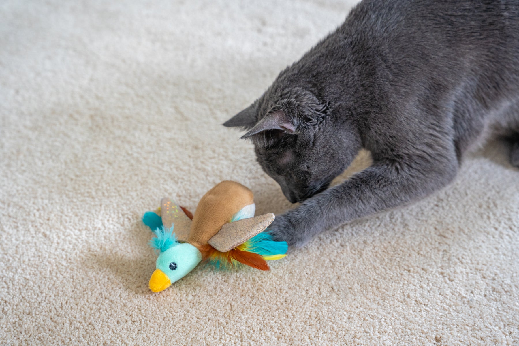 Nina Ottosson Catstages Flapperz Duck Cat Toy