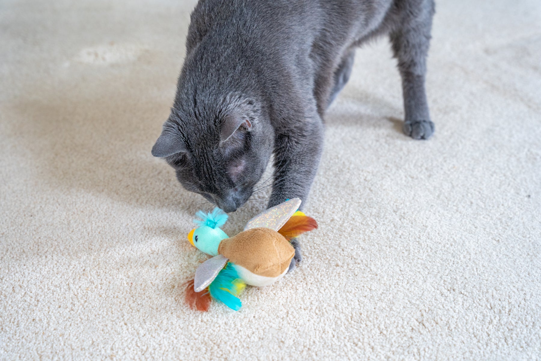 Nina Ottosson Catstages Flapperz Duck Cat Toy