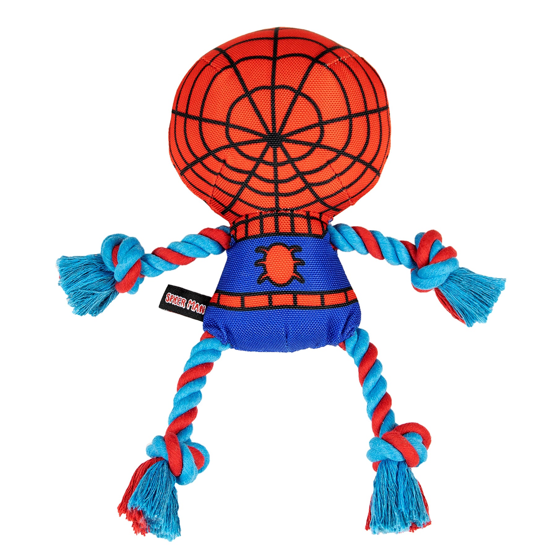 For Fan Pets Spiderman Rope Dog Toy