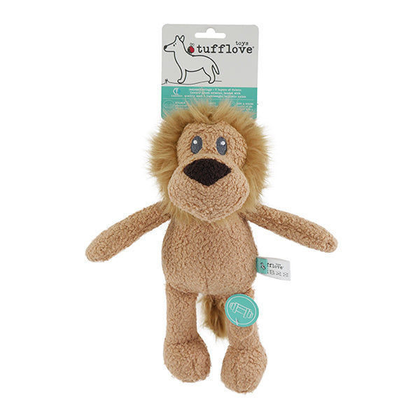 Tufflove Lion Dog Toy (2 sizes)