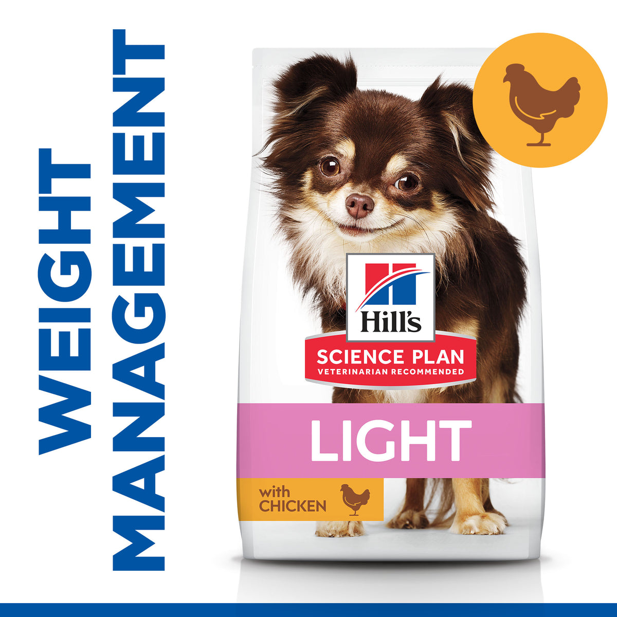 Hill's™ Science Plan Adult Light Small & Mini Dry Dog Food Chicken Flavour 1.5kg