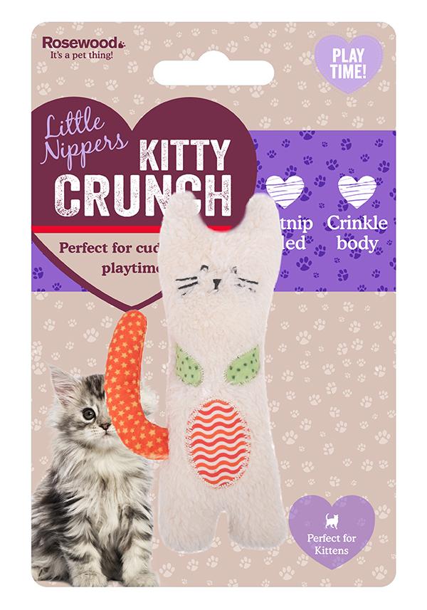 Little Nippers Kitty Crunch Kitten Toy