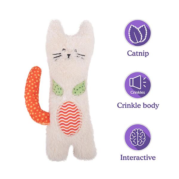 Little Nippers Kitty Crunch Kitten Toy