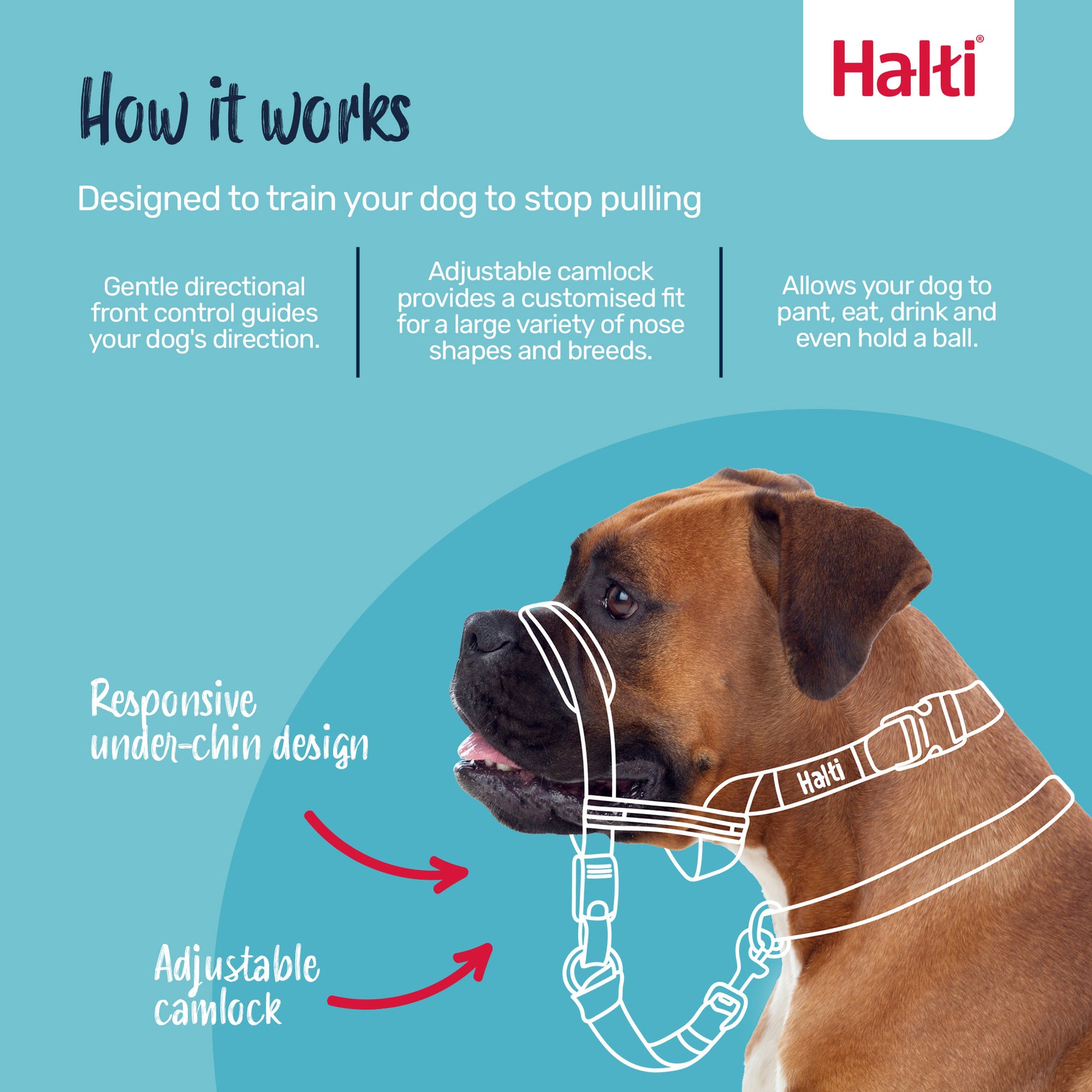 Halti Optifit Dog Headcollar