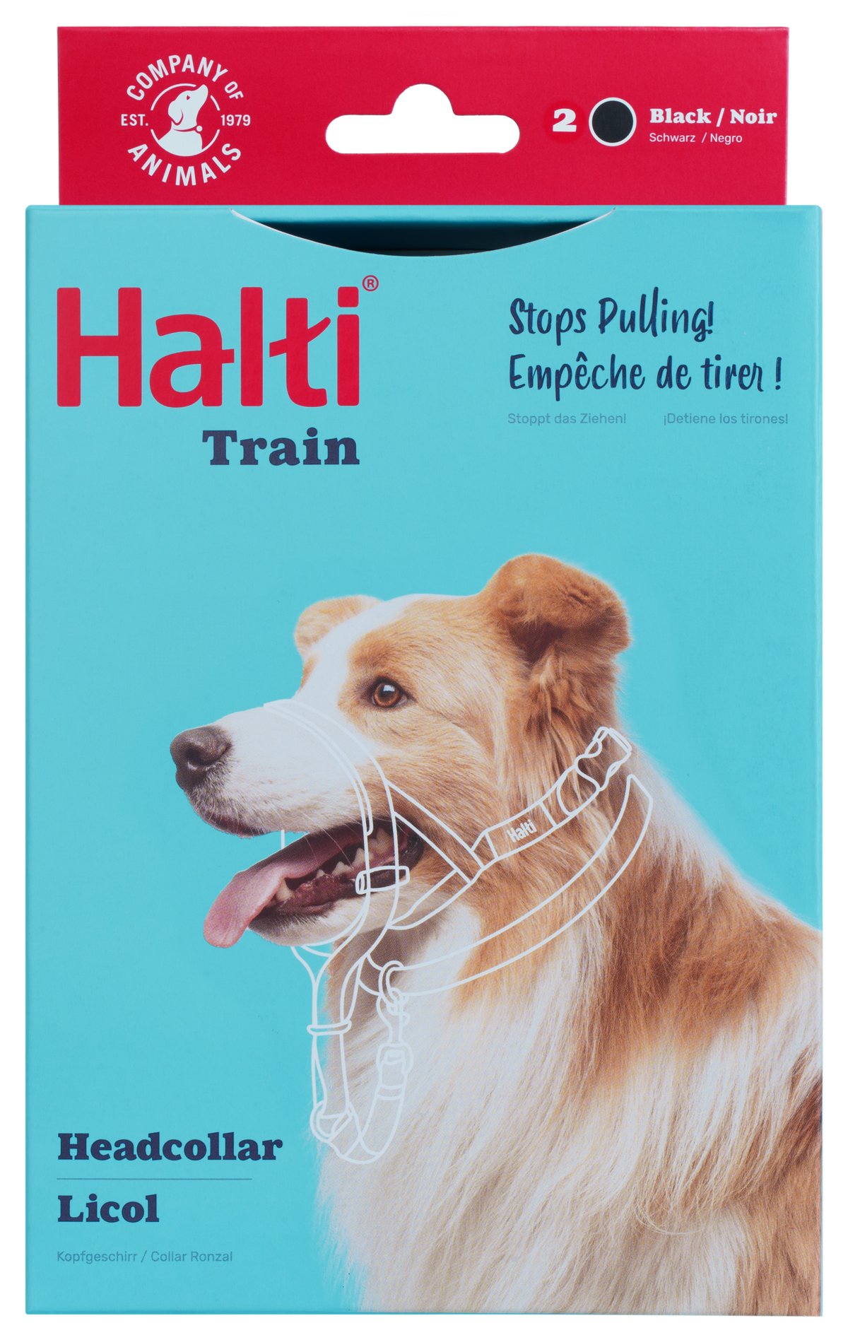 Halti Dog Headcollar Black