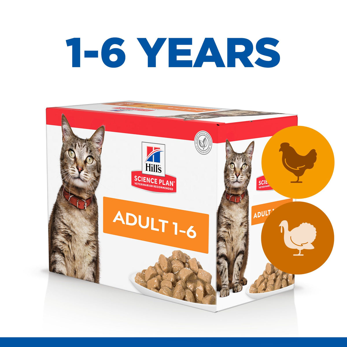 Hill's™ Science Plan Adult Wet Cat Multipack Chicken & Turkey