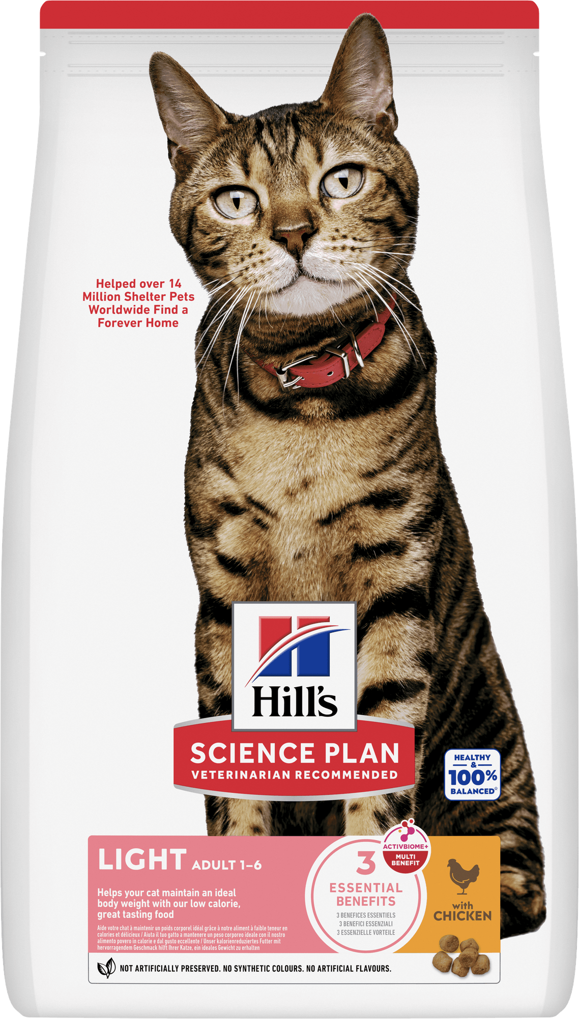 Hill's™ Science Plan Adult Light Dry Cat Chicken Flavour