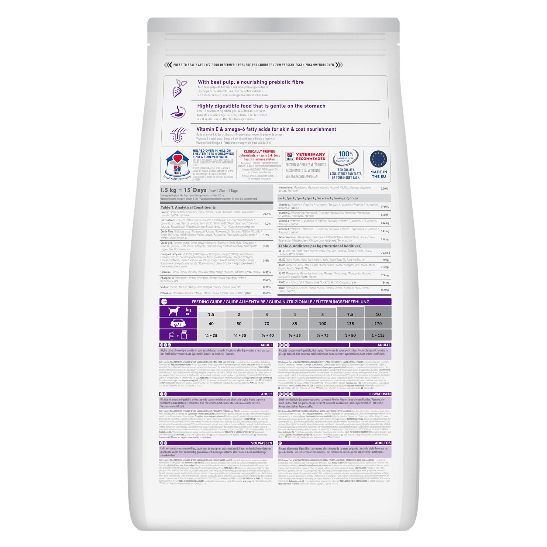 Hill's™ Science Plan Sensitive Stomach & Skin Adult Small & Mini Breed Dry Dog Food Chicken