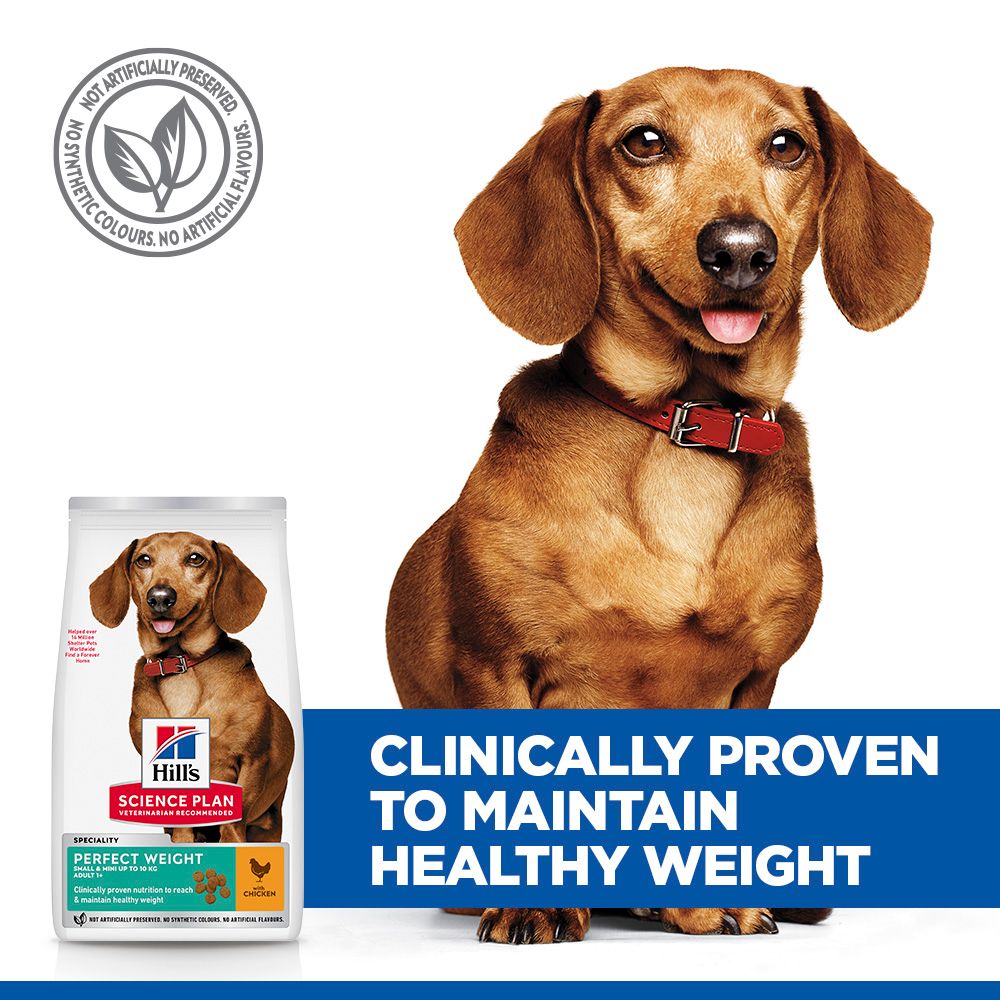 Hill's™ Science Plan Perfect Weight Adult Small & Mini Breed Dry Dog Food with Chicken