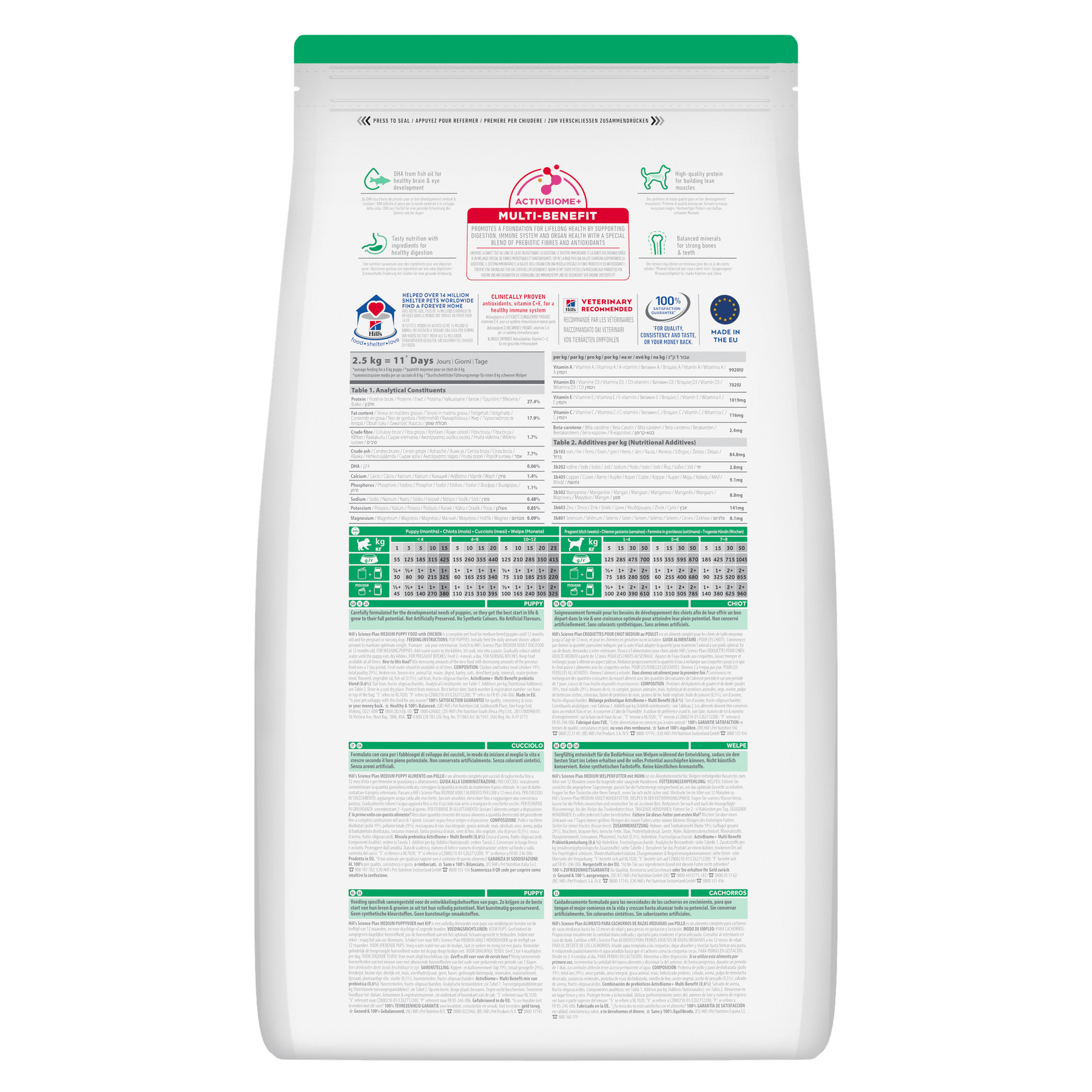 Hill's™ Science Plan Puppy Medium Dry Food Chicken Flavour