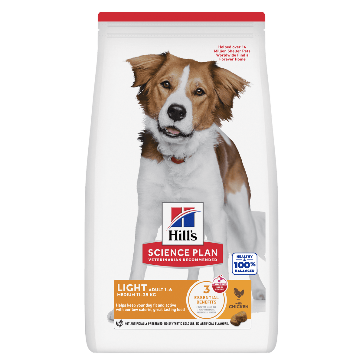 Hill's™ Science Plan Adult Light Medium Dry Dog Food Chicken Flavour
