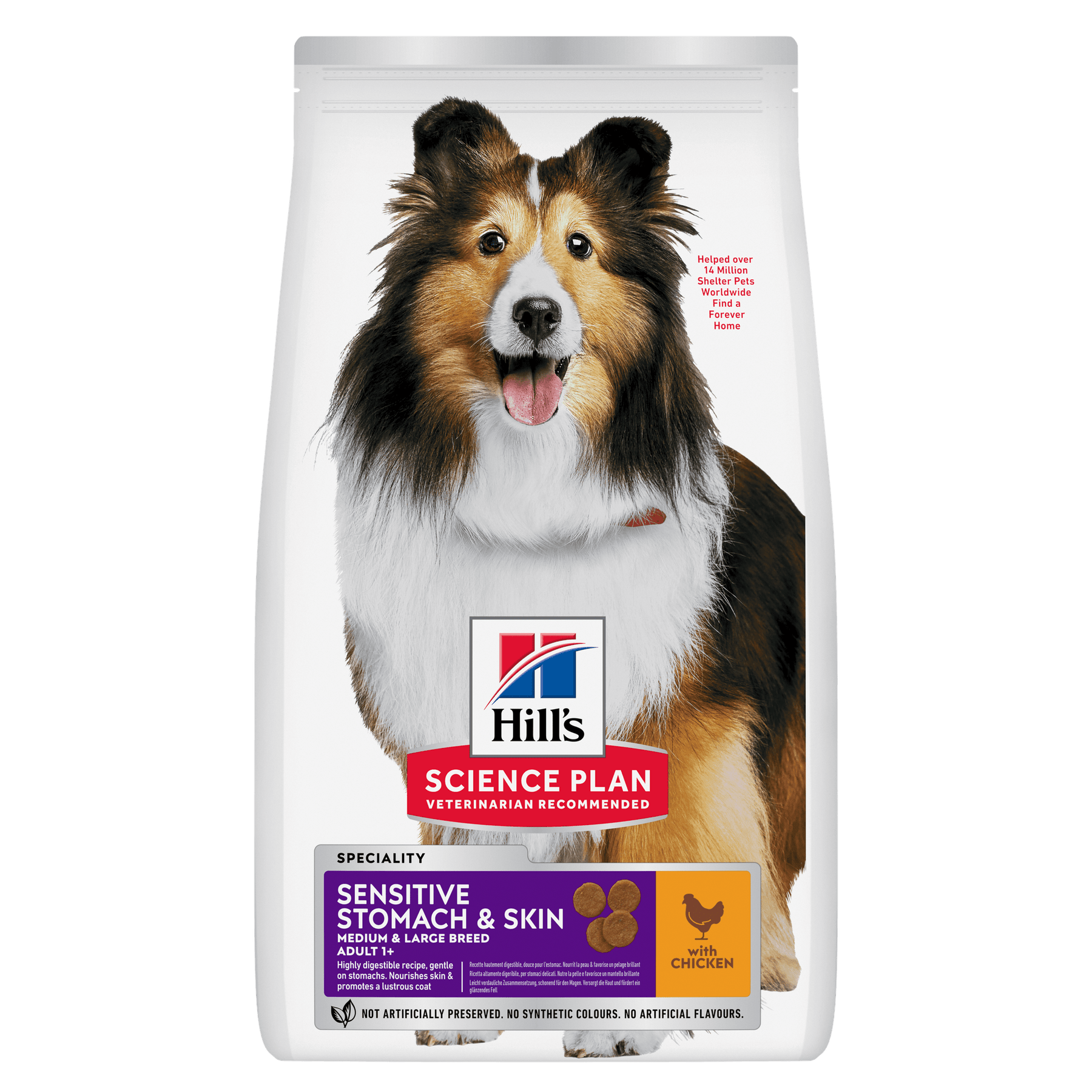 Hill's™ Science Plan Sensitive Stomach & Skin Adult Medium Breed Dry Dog Food Chicken
