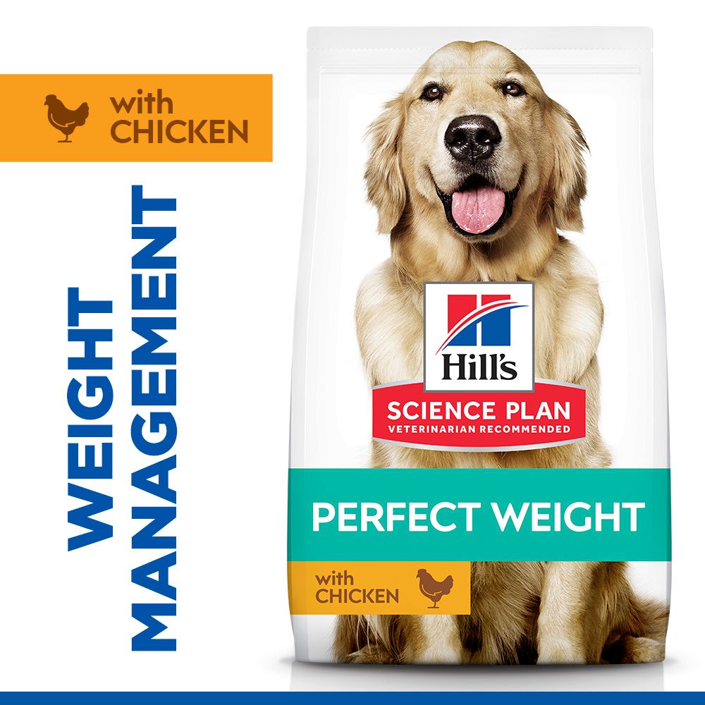 Hill's™ Science Plan Perfect Weight Adult Large Breed Dry Dog Food with Chicken 12kg