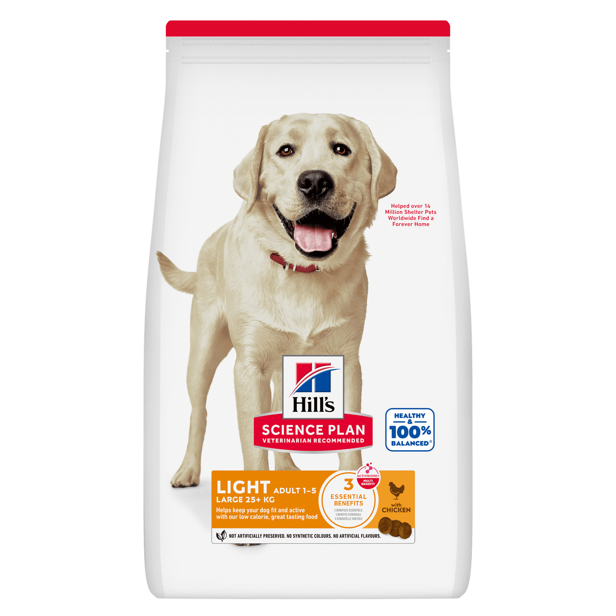 Hill's™ Science Plan Adult Light Large Breed Dry Dog Food Chicken Flavour