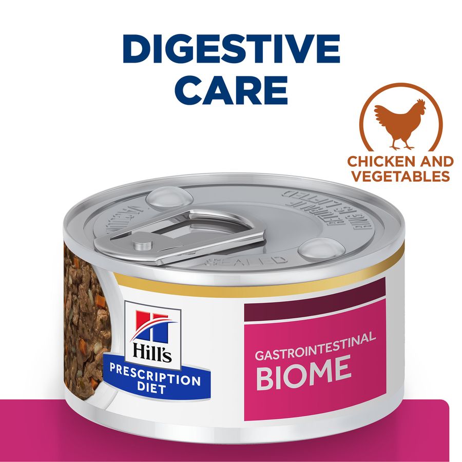 Hill's™ Prescription Diet™ Gastrointestinal Biome Digestive Care Stew Cat Food with Chicken and added Vegetables