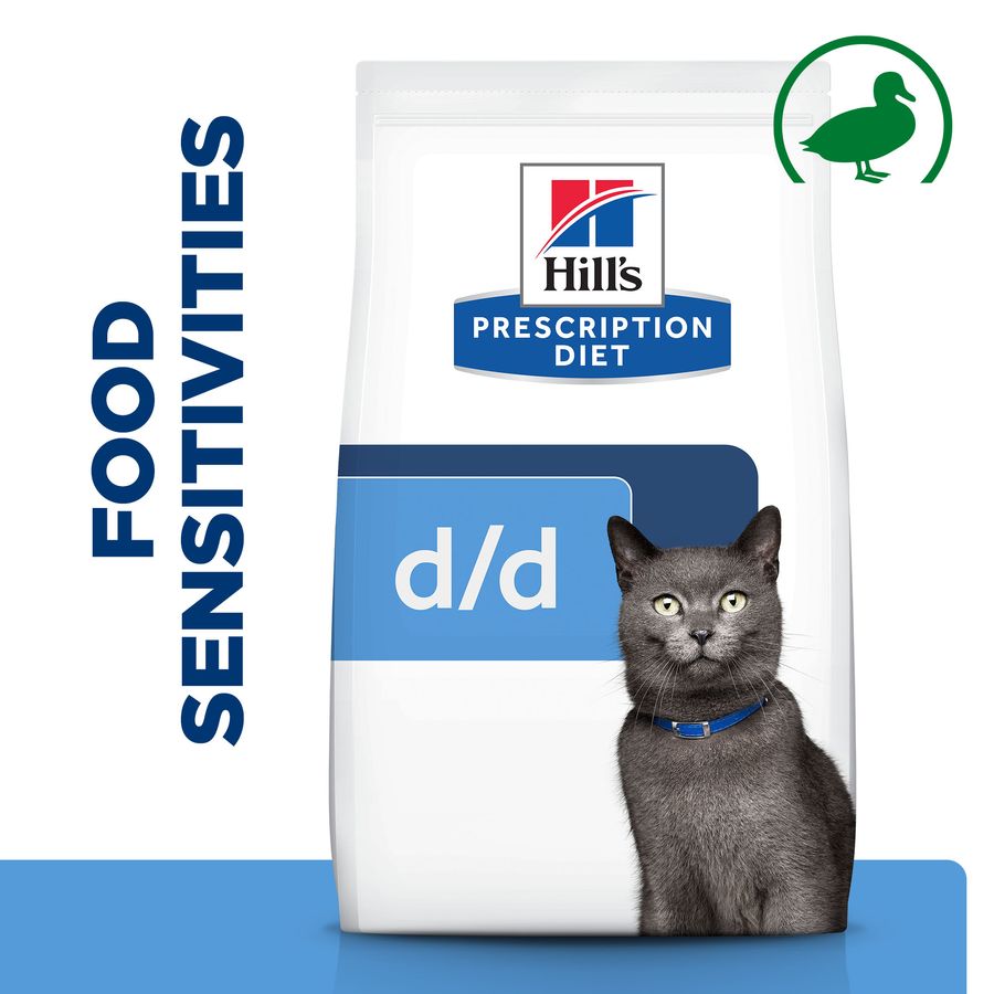 Hill's™ Prescription Diet™ d/d Food Sensitivities Dry Cat Food with Duck & Green Pea