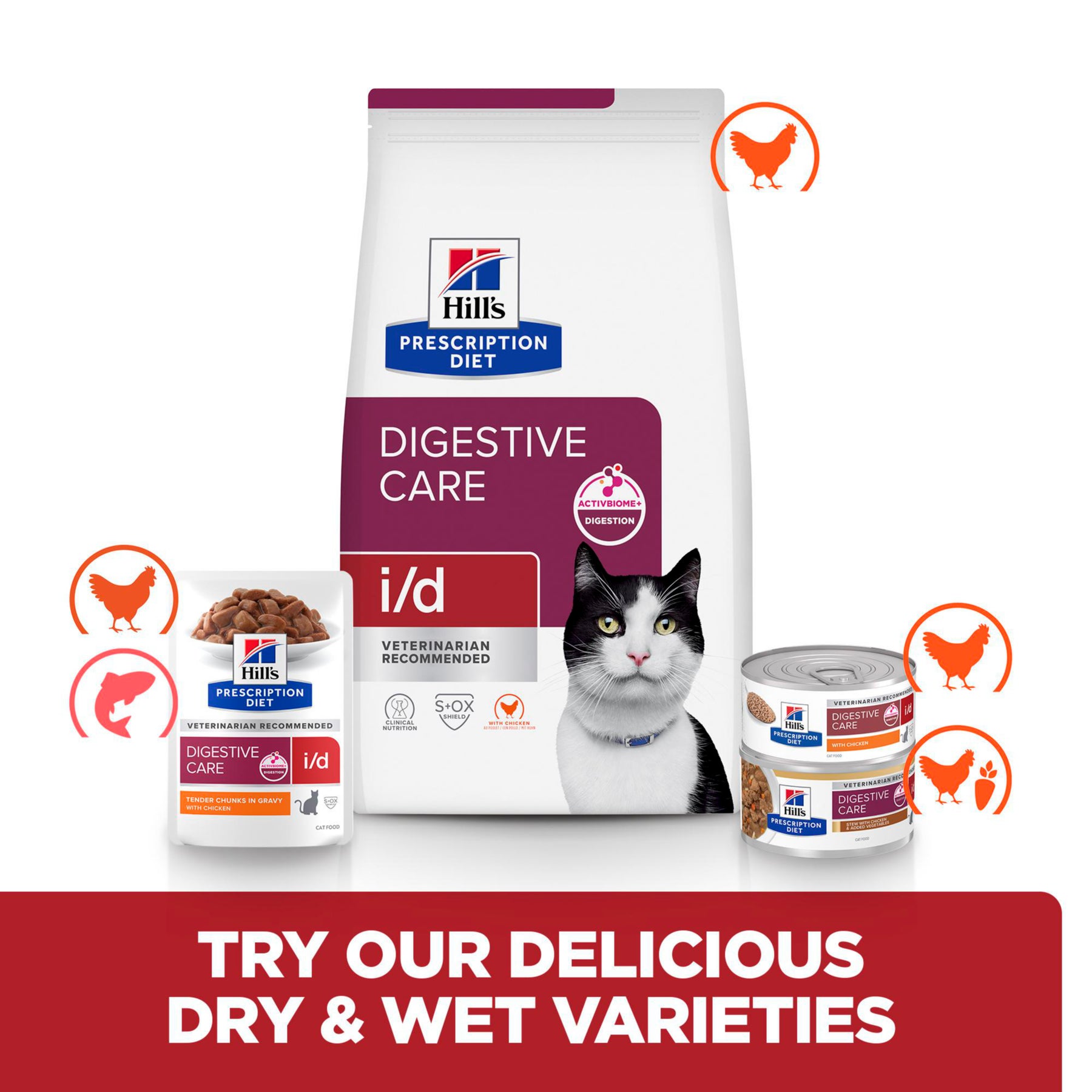 Hill's™ Prescription Diet™ i/d™ Feline Chicken 3kg
