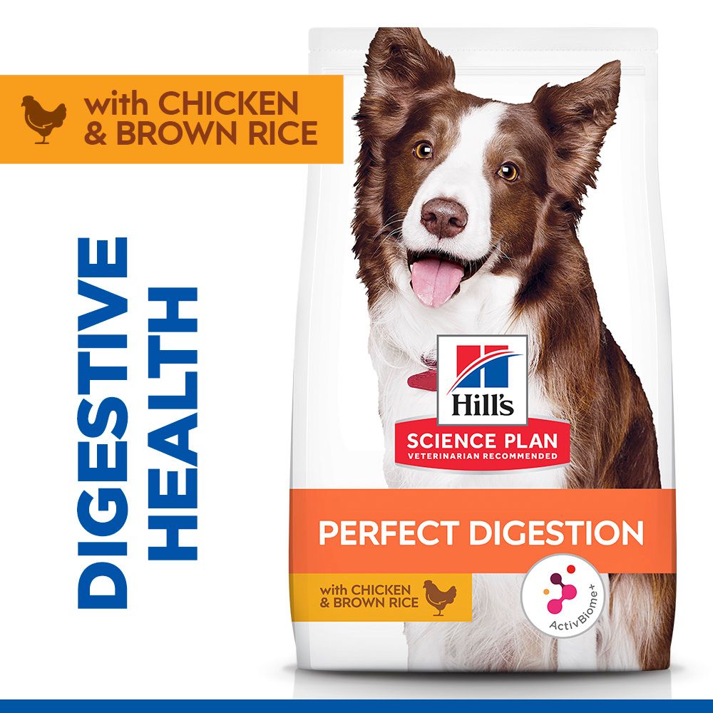 Hill's™ Science Plan Perfect Digestion Adult Medium Dry Dog Food Chicken & Brown Rice