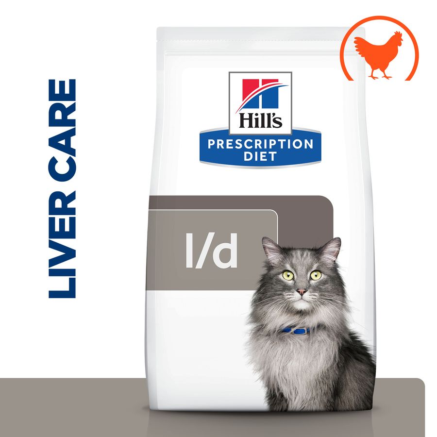 Hill's™ Prescription Diet™ l/d Liver Care Dry Cat Food with Chicken