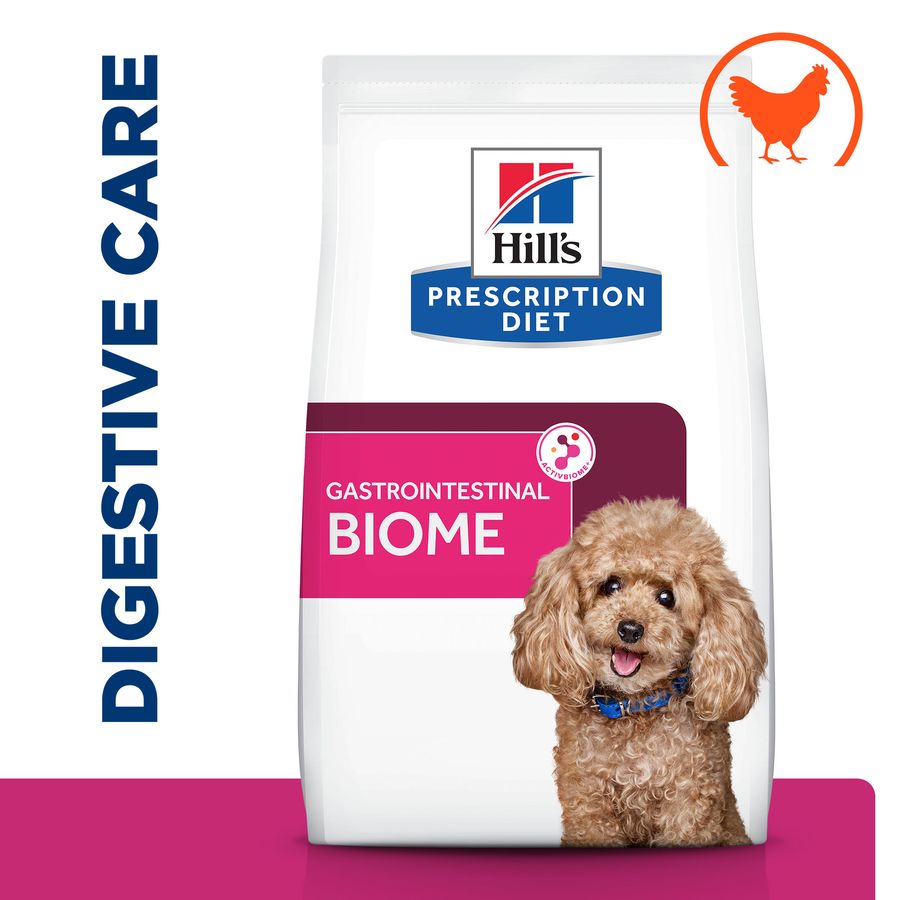 Hill's™ Prescription Diet™ Gastrointestinal Biome Digestive/Fibre Care Mini Dry Dog Food with Chicken