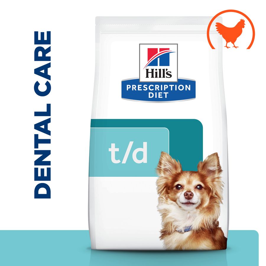 Hill's™ Prescription Diet™ t/d Mini Dog Food with Chicken