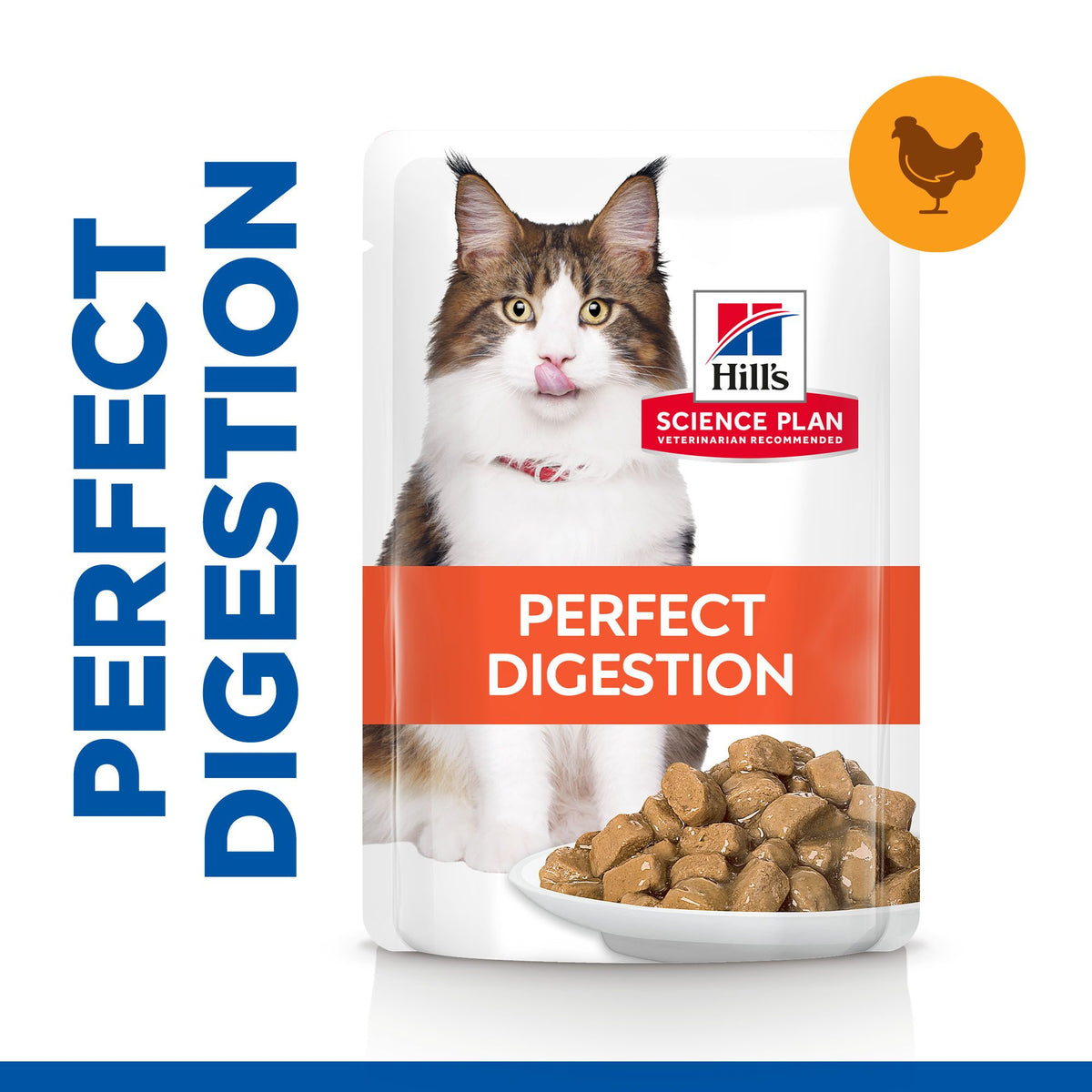 Hill's™ Science Plan Perfect Digestion Adult Wet Cat Food with Chicken