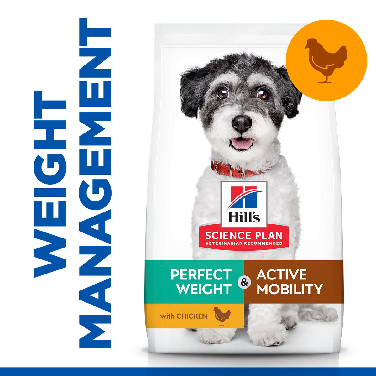 Hill's™ Science Plan Perfect Weight & Active Mobility Small & Mini Dry Dog Food Chicken