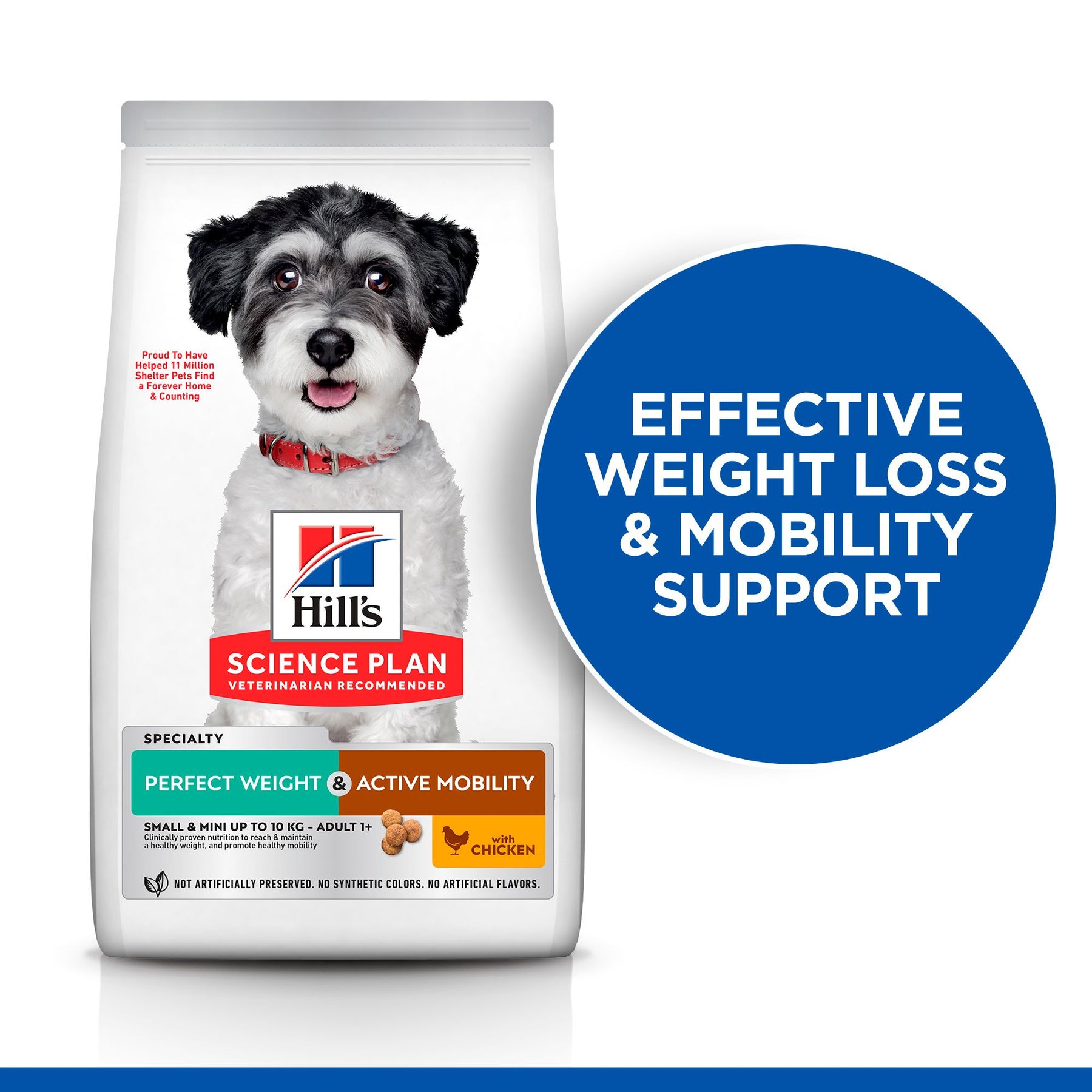 Hill's™ Science Plan Perfect Weight & Active Mobility Small & Mini Dry Dog Food Chicken